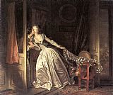 The Stolen Kiss by Jean Fragonard